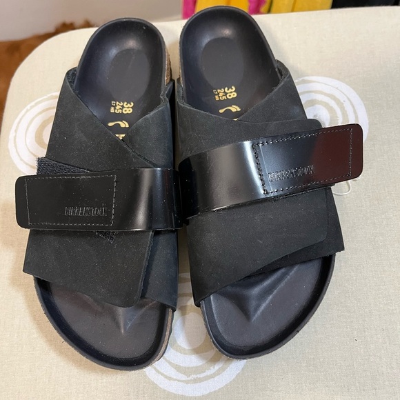 Kyoto Nubuck Leather - Black - Picture 6 of 13